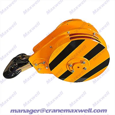 Virs galvas celtņa āķa bloks